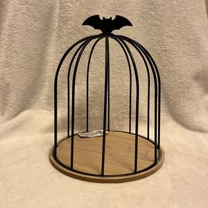 Target Bullseye DISCONTINUED Black Bat Halloween Birdcage